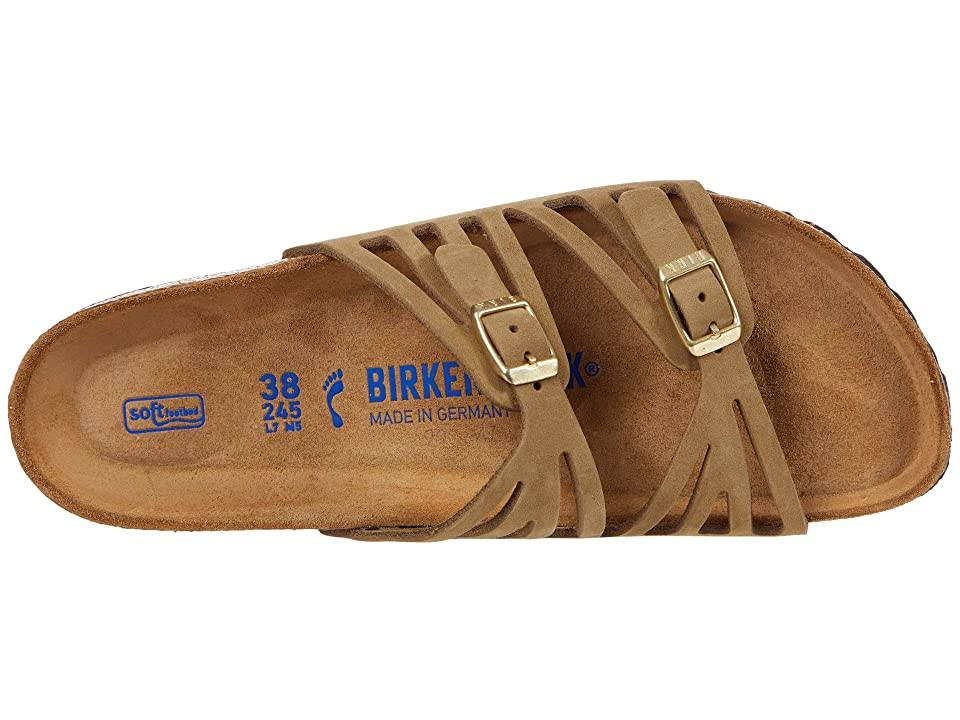 Birkenstock Women's Granada Soft Footbed Nubuck Suede Sandals - 11M