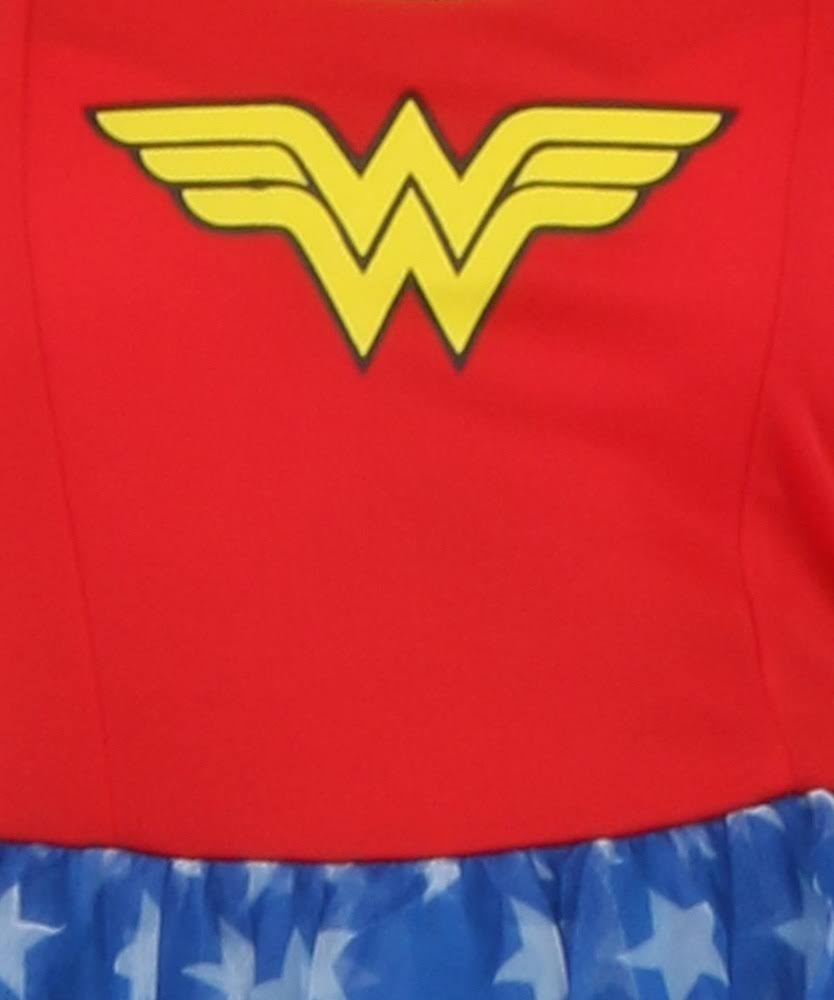 Wonder Woman Mini Skirt Dress