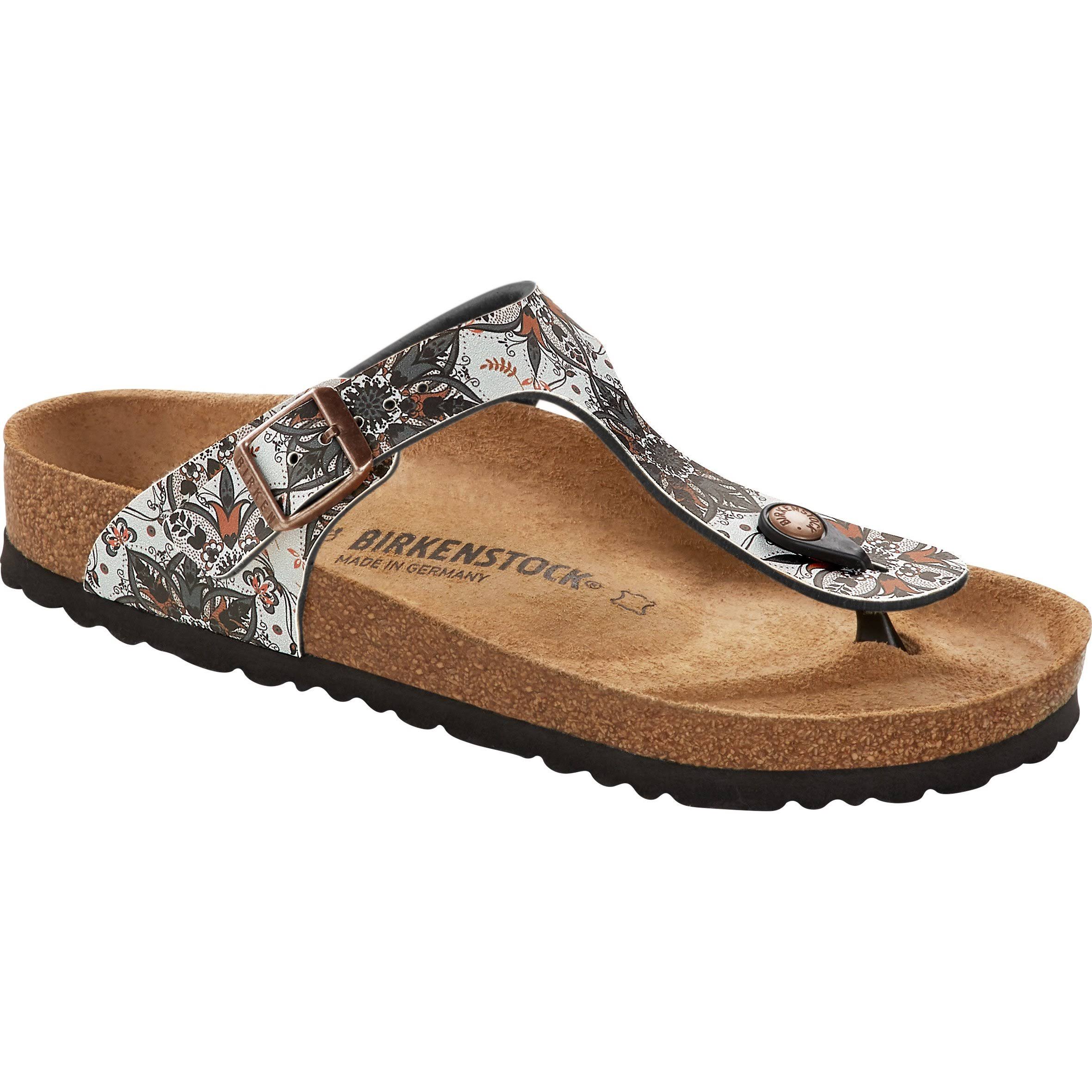 Birkenstock Gizeh Birko-Flor Boho Flowers Navy 37 / Regular