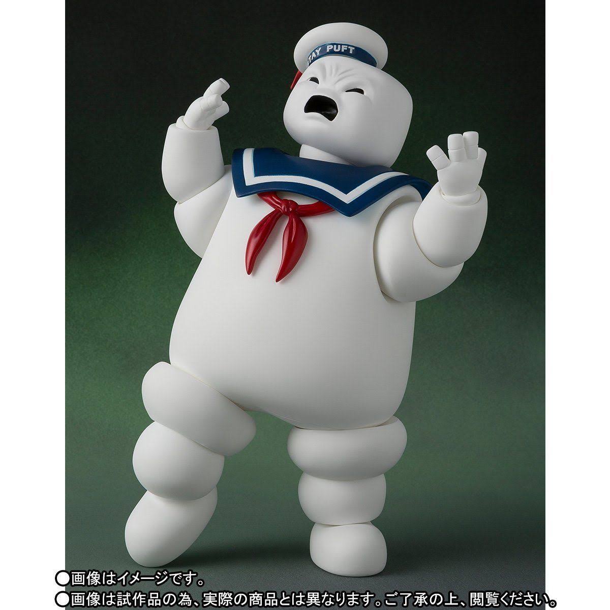 New Bandai S.H.Figuarts Ghostbusters Marshmallow Man Action Figure Japan