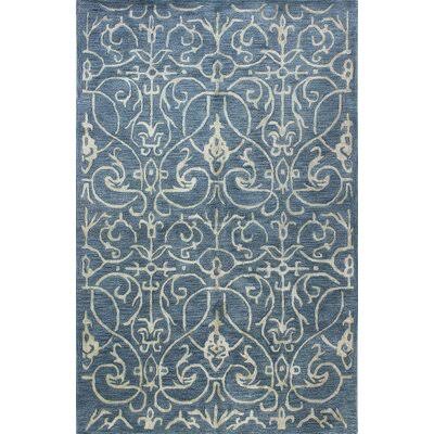 Milbourn Handmade Tufted Azure Rug Rug Size: Rectangle 8&6x22 x 11&6x22