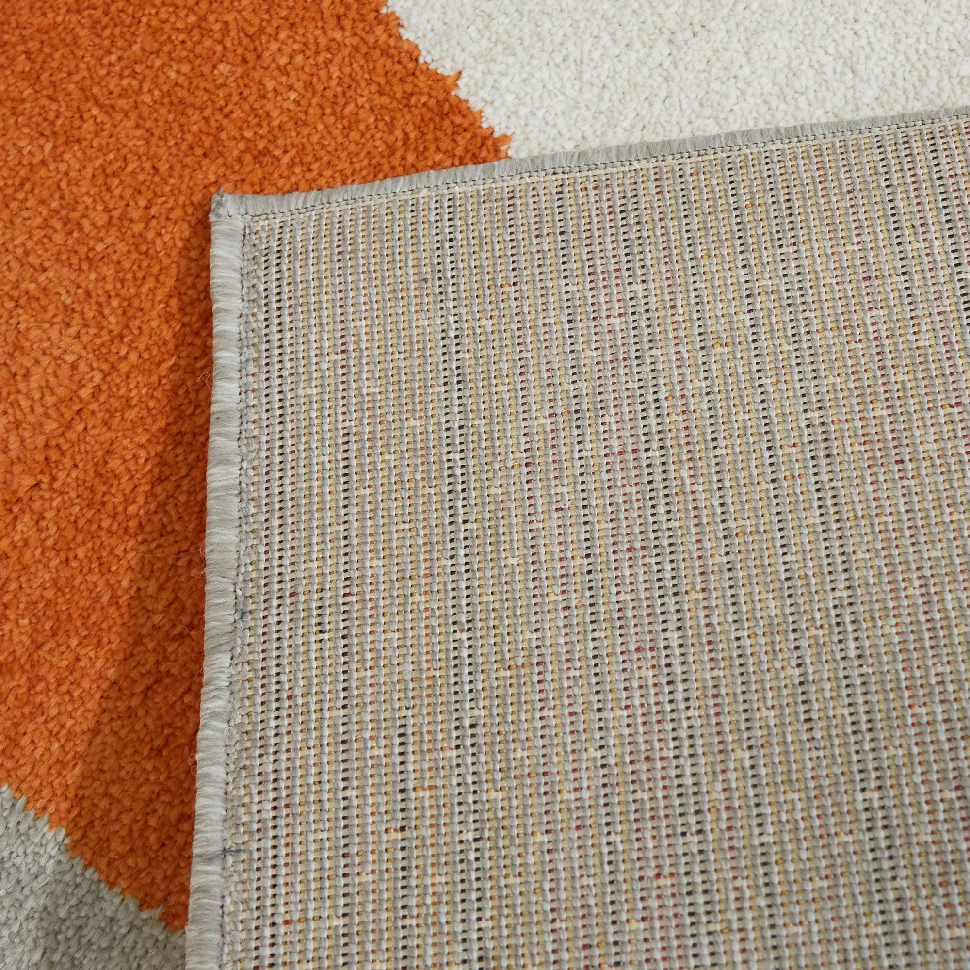 Balta Friendly Fox Orange 5 ft. x 7 ft. Kids Area Rug