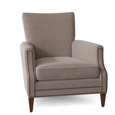Carlitos 32x22 Wide Down Cushion Armchair Body Fabric: Fandango Stone