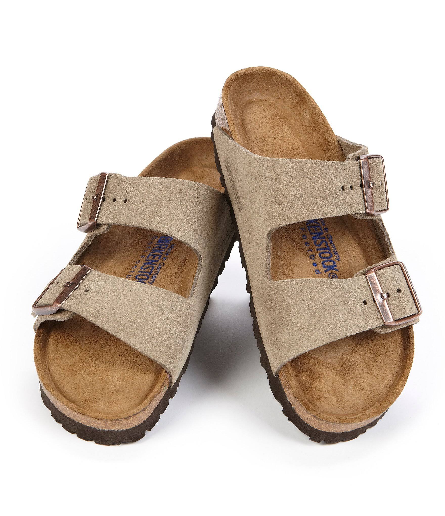 Birkenstock Arizona Soft Footbed - Suede Black / 39 / Narrow