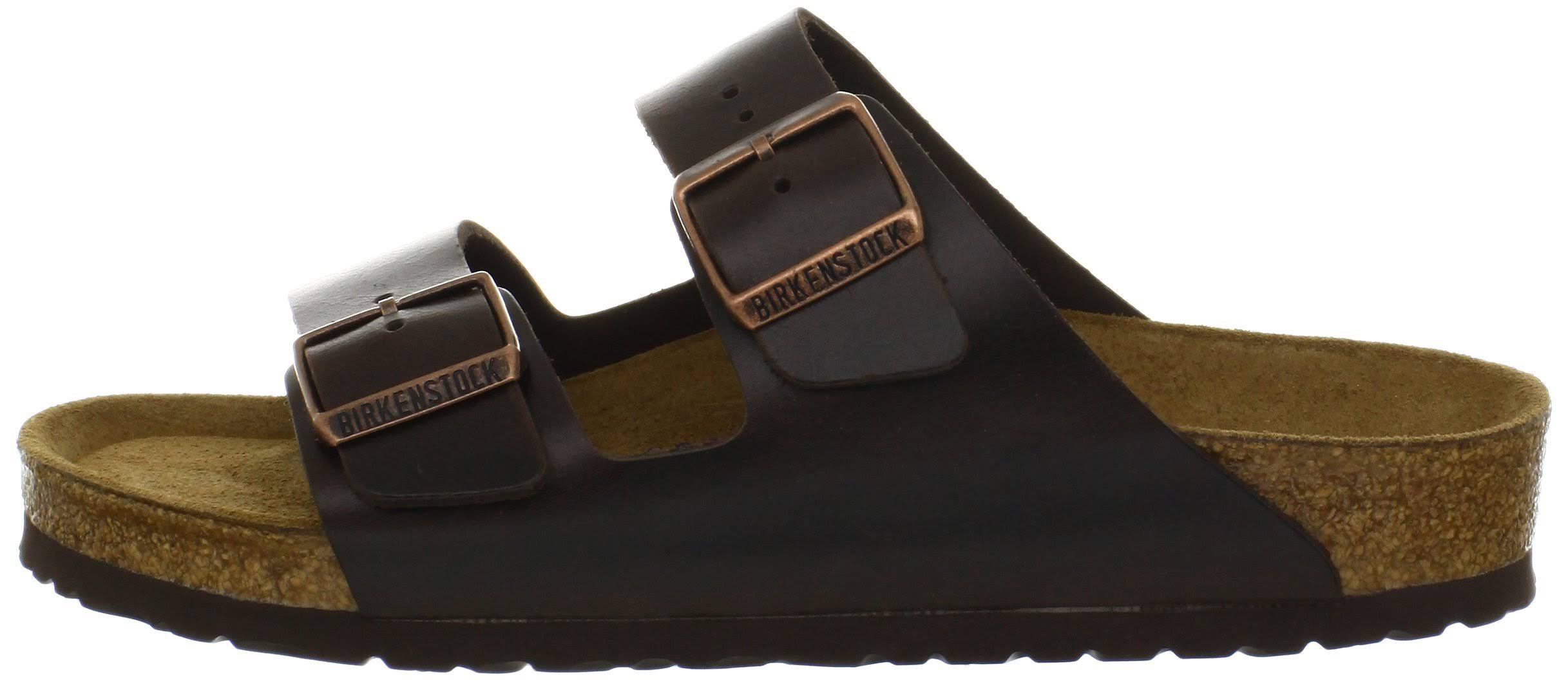 Birkenstock Arizona Soft Footbed Amalfi Leather (Brown)