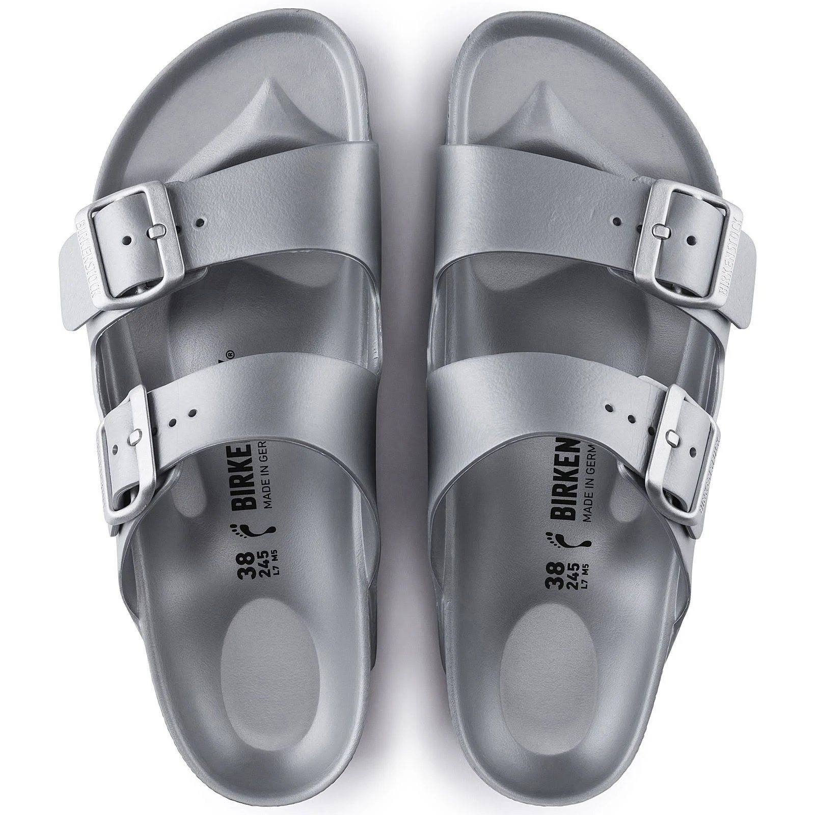 Birkenstock Arizona Essentials Men's Sandals White : 41 (US Men's 8-8.5) Regular