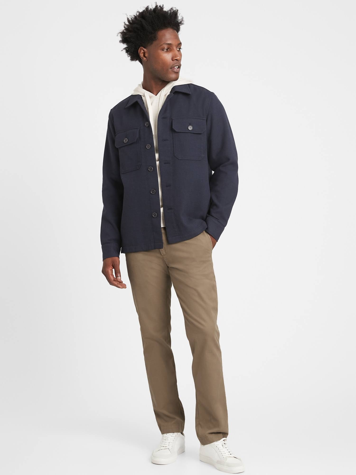 Banana Republic Men's Aiden Slim Chino Pant Acorn Size 40W 34L