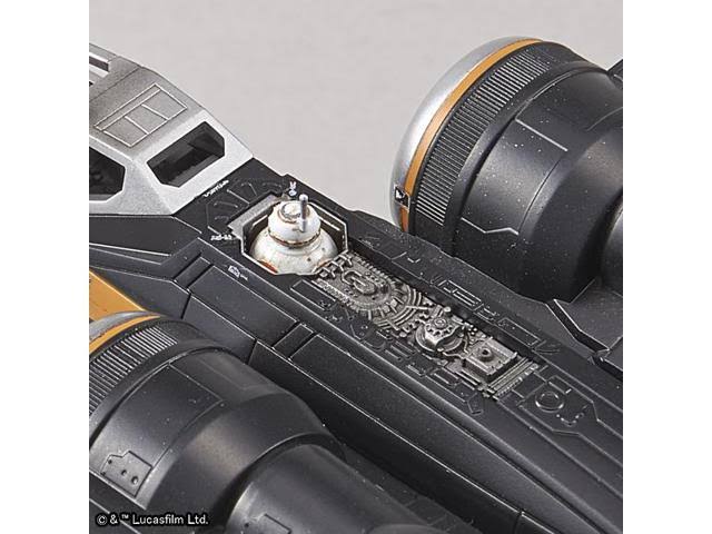 Star Wars Poe&s X-Wing Fighter 1/72 Scale Model Kit