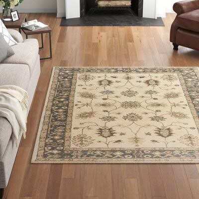Ellenburg Beige Area Rug Rug Size: Rectangle 2& x 3&