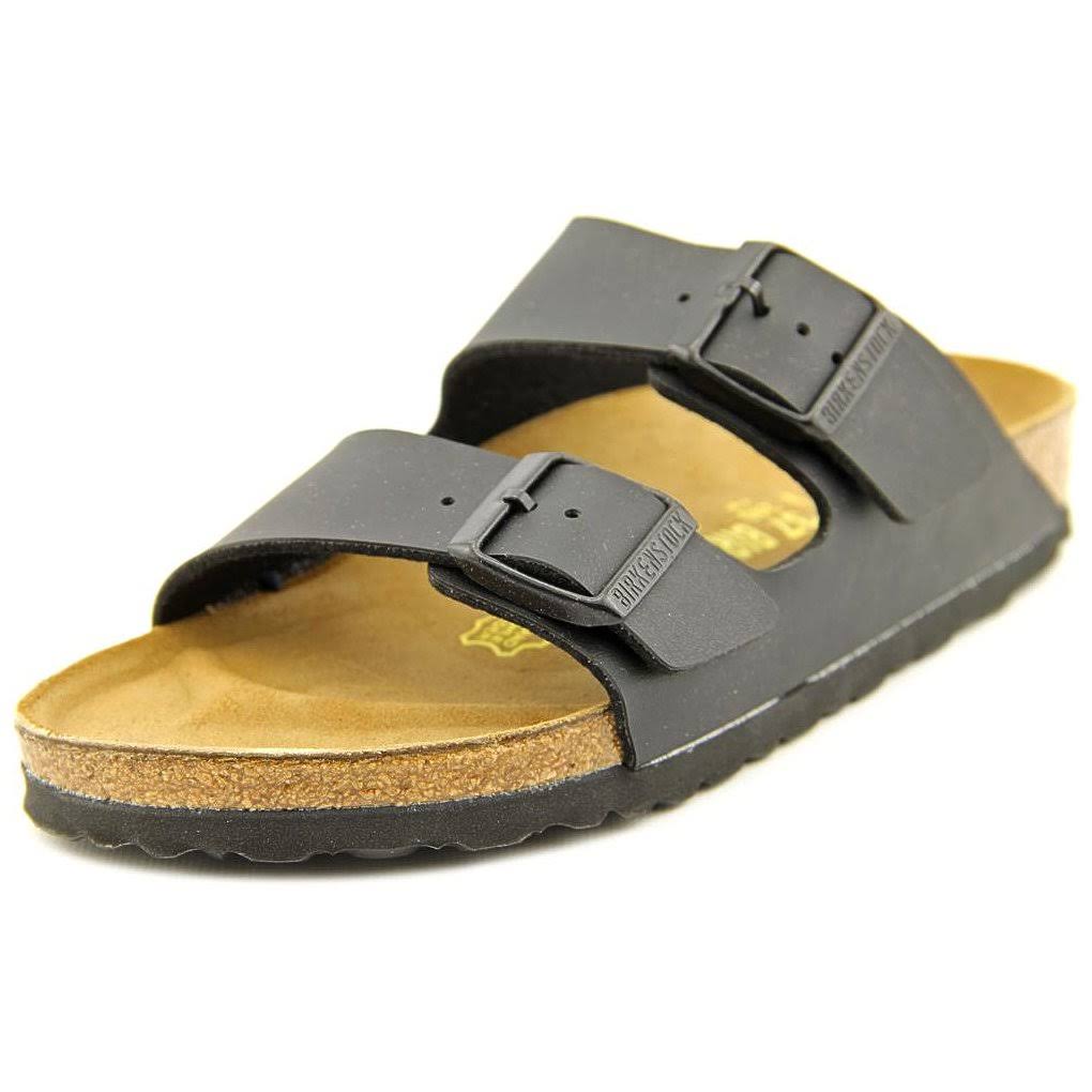 Birkenstock Women's Arizona Soft Footbed Black Birko-Flor