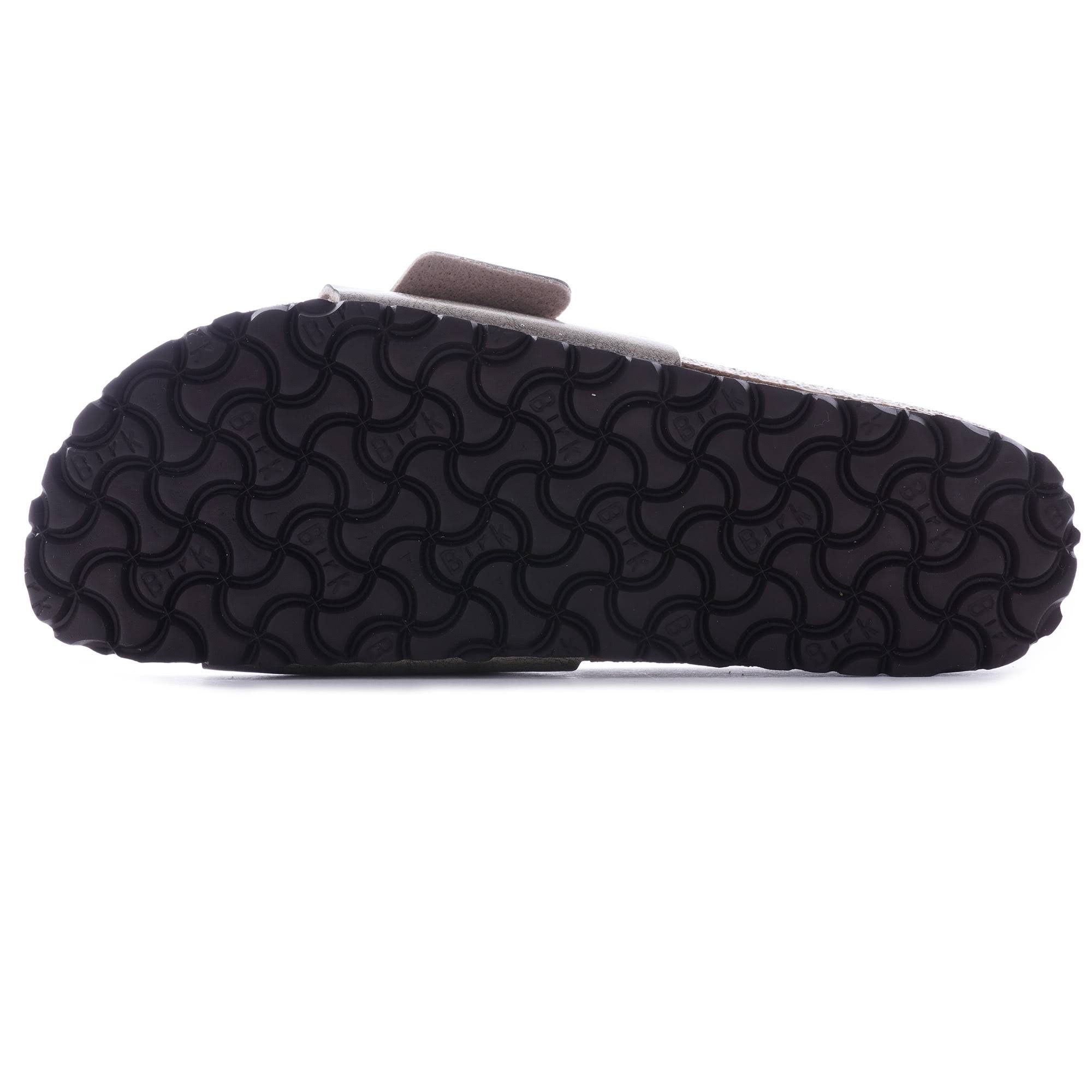 Birkenstock | Madrid Big Buckle Graceful Taupe Leather Mules