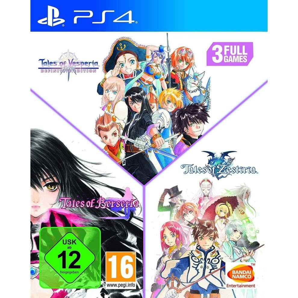 Tales of Vesperia & Tales of Berseria & Tales of Zestiria Compilation - PS4