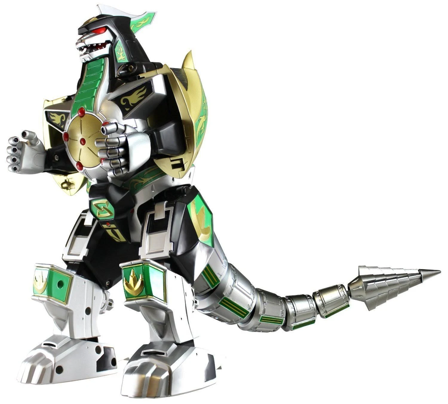 Mighty Morphin Power Rangers Legacy Green Dragonzord Green