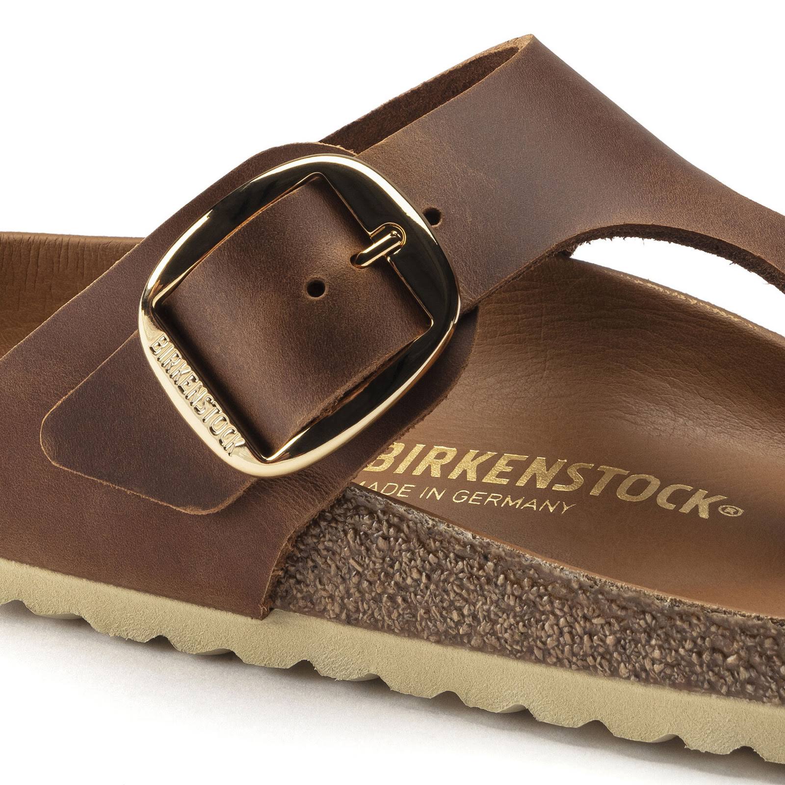 Birkenstock Gizeh - Big Buckle Cognac