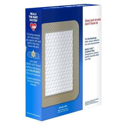 Band-Aid Tru Stay Large Adhesive Pad 8-3-10 Count, Price/Case