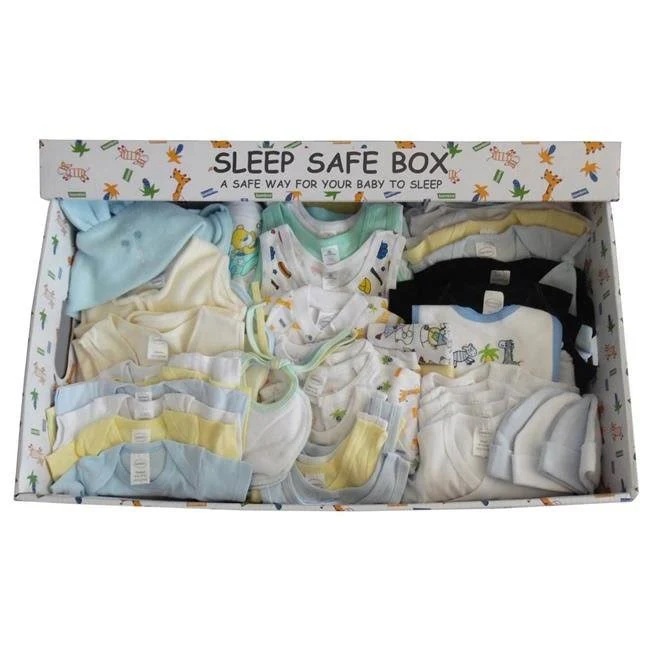 Boy 88 Piece Baby Starter Set Box, Blue