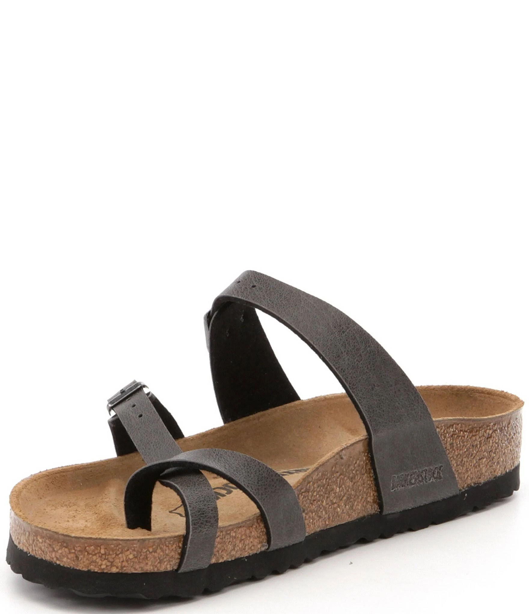 Birkenstock Women's Mayari Sandal - 36 - Bordeaux Pull Up Birko-Flor