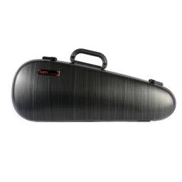 BAM Hightech Overhead Cabin Violin Case - Black Lazure