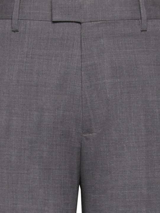 Banana Republic Men's Slim Performance Stretch Wool Dress Pant Charcoal Big and Tall Size 34W 36L