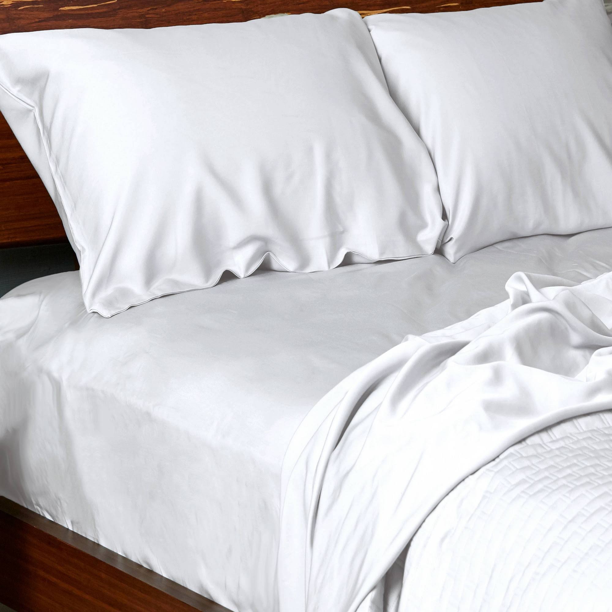 BedVoyage Rayon from Bamboo White Sheet Set - Cal King