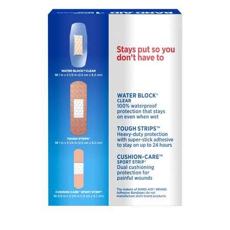 Band Aid Vppk, 30 Count (4-6 Pack)
