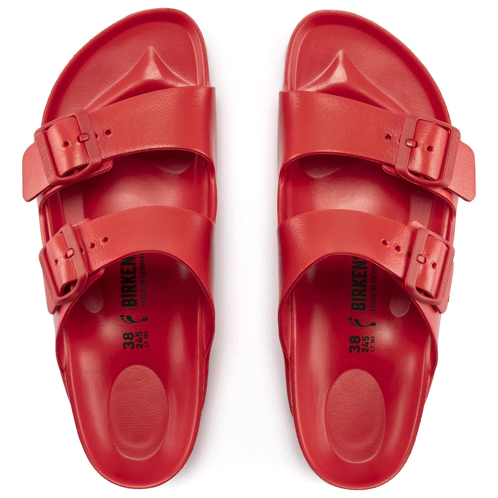 Birkenstock Arizona Essentials Eva Active Red Two-Strap Sandals