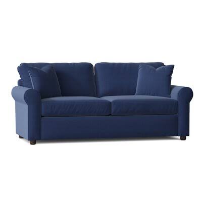 Wolsingham 82x22 Rolled Arm Sofa Birch LANE? Body Fabric: Spinnsol Navy