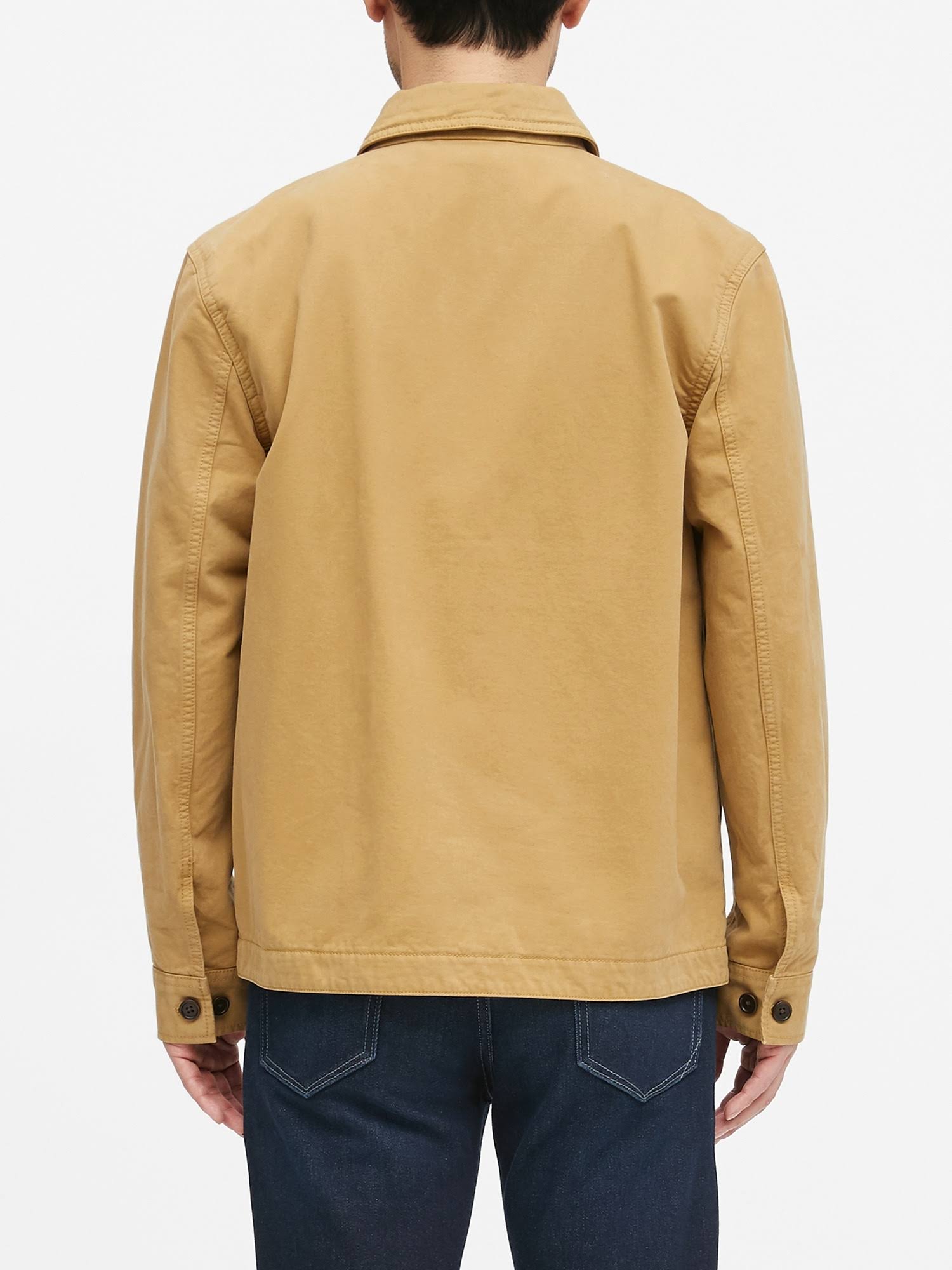 Banana Republic Men's Chore Coat Sand Beige Size M