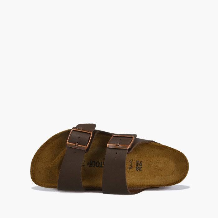 Birkenstock - Arizona Birko Flor - Dark Brown - UK 16 / EU 49