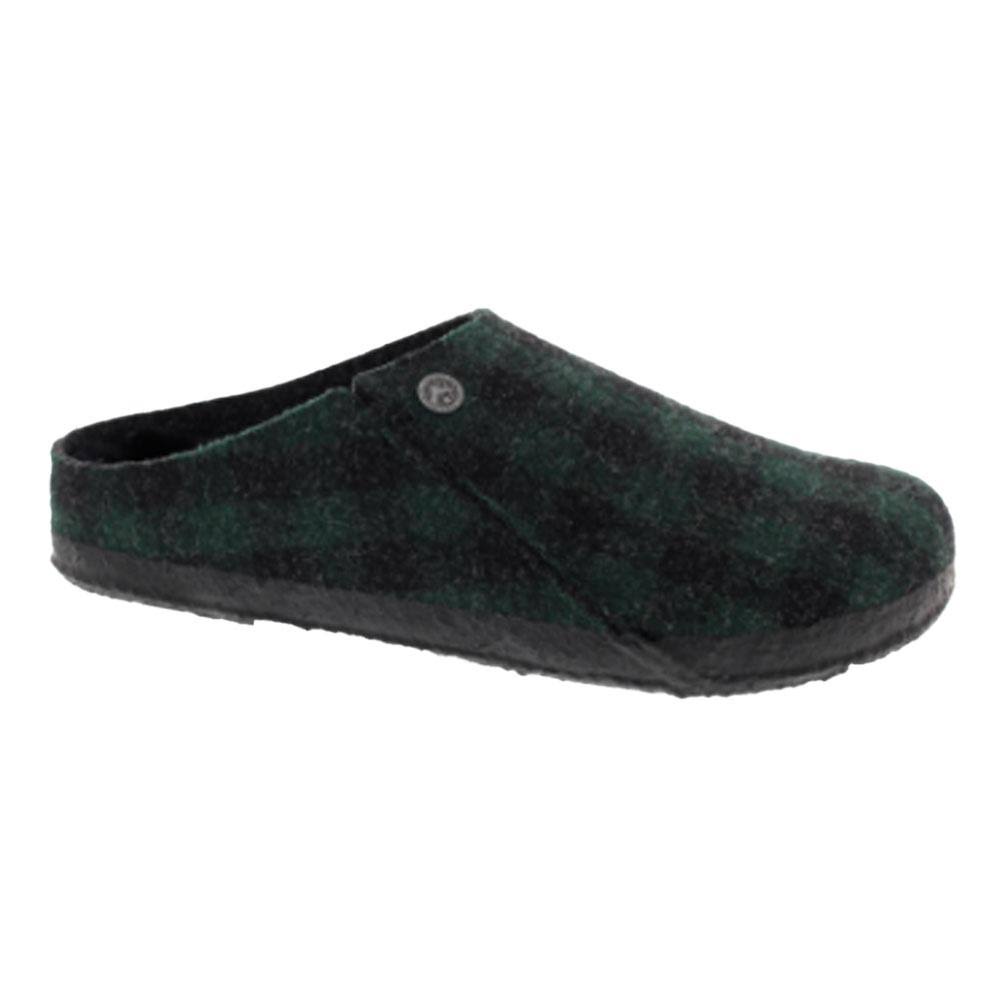 Birkenstock Men's Zermatt Shearling Slipper - 42 - Plaid Green / Black