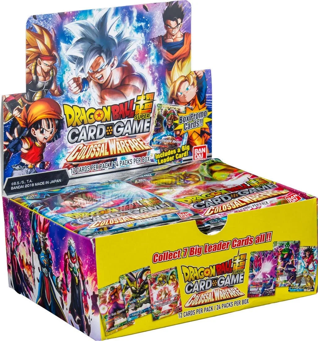 Dragon Ball Super Colossal Warfare Series 4 TCG Booster Display Box