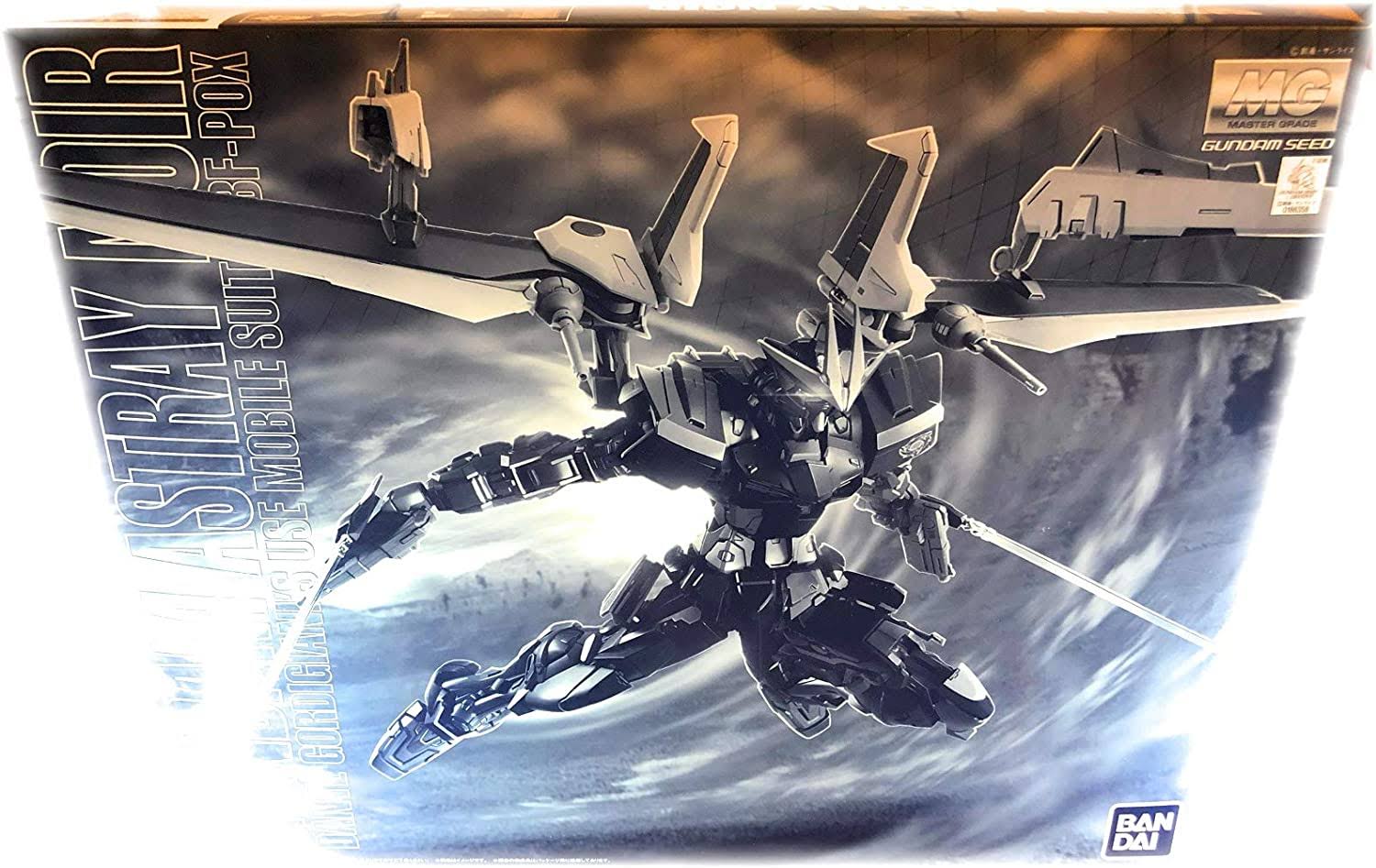 Bandai mg 1/100 MBF-P0X Gundam Astray Noir Plastic Model Kit Gundam Seed Destiny