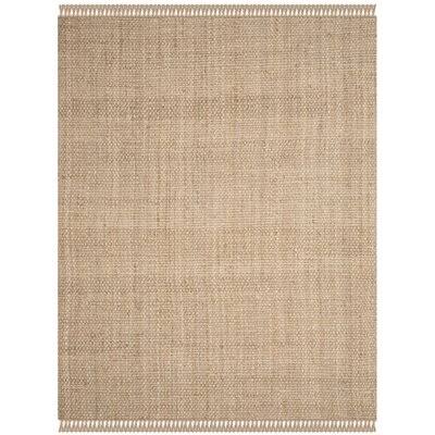 Cummington Handmade Flatweave Jute/Sisal Natural Area Rug Birch Lane Rug Size: Rectangle 8& x 10&