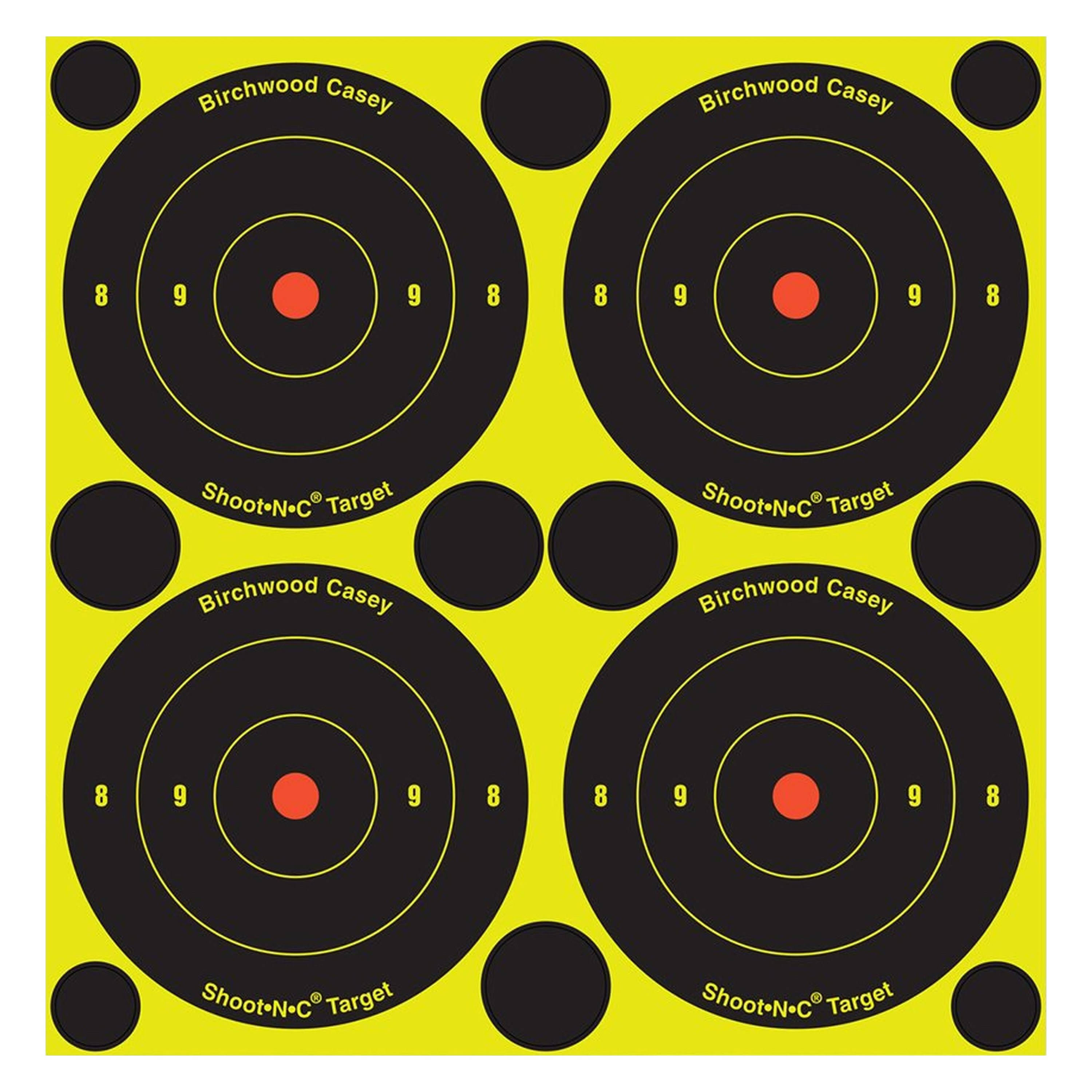 Birchwood Casey 3in Bulls Eye-4K Targets-10K Pasters