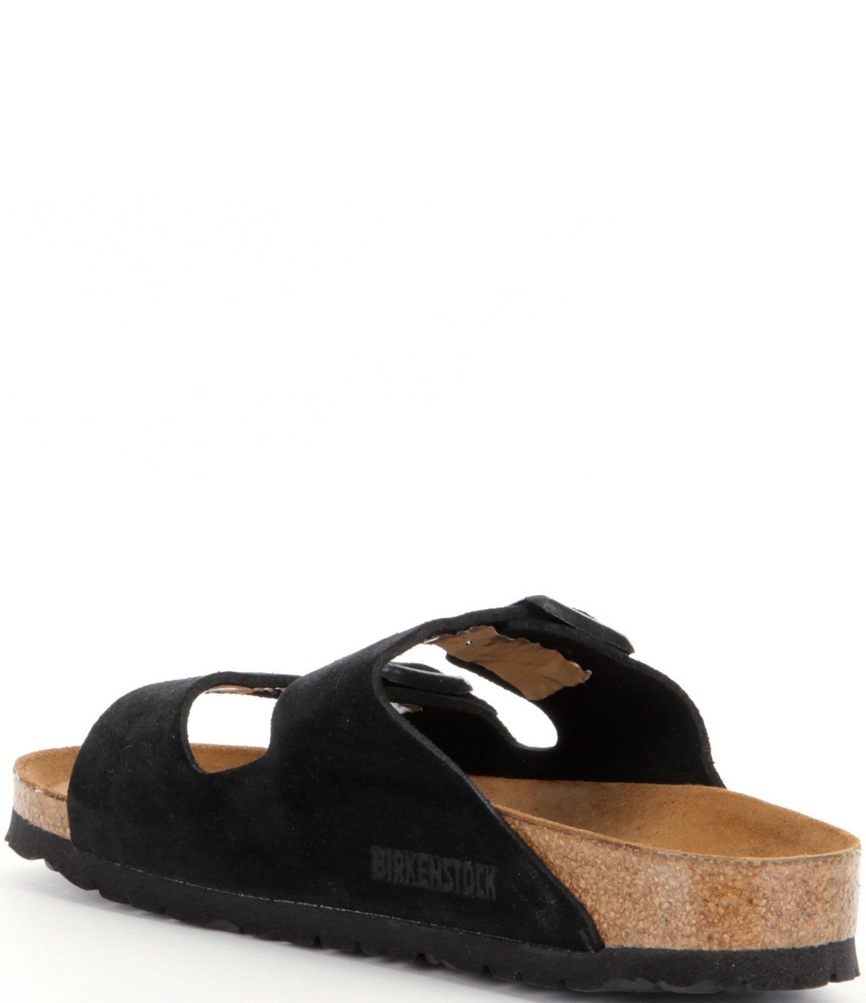 Birkenstock Arizona Soft Footbed Sandal - 40 - Mocha Suede