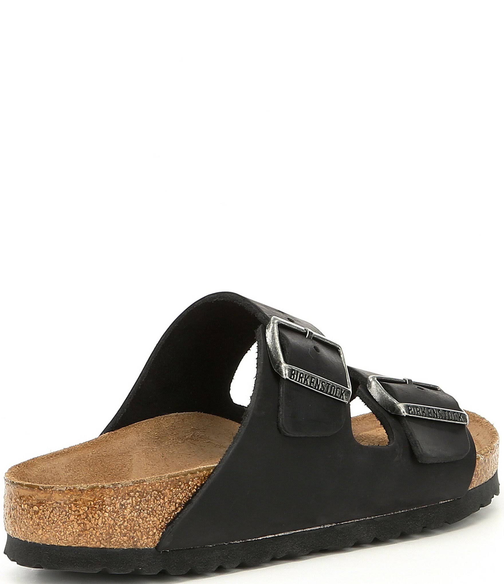 Birkenstock Arizona Soft Footbed (39 Narrow Habana Oiled Leather)