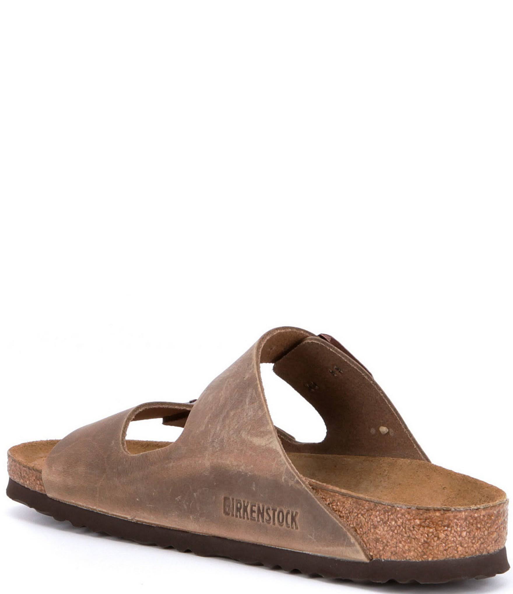 Birkenstock Arizona Soft Footbed (39 Narrow Habana Oiled Leather)