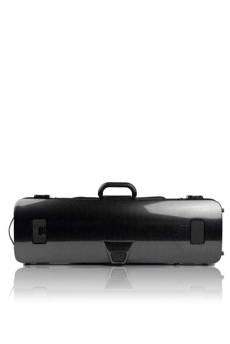 BAM 2011XL Hightech Oblong Violin Case with Pocket Black Carbon