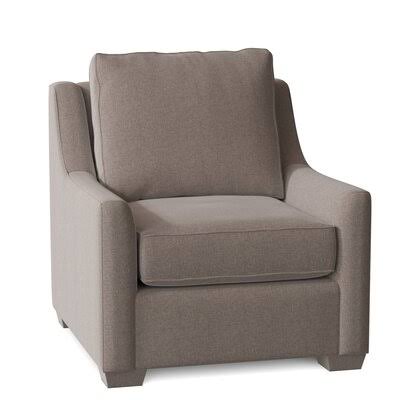 Birch Lane Godwin 33x22 Wide Armchair Body Fabric: Devon Heather