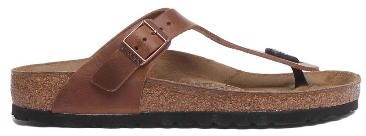 Birkenstock Thong Gizeh Antique Brown 36 EU / Regular