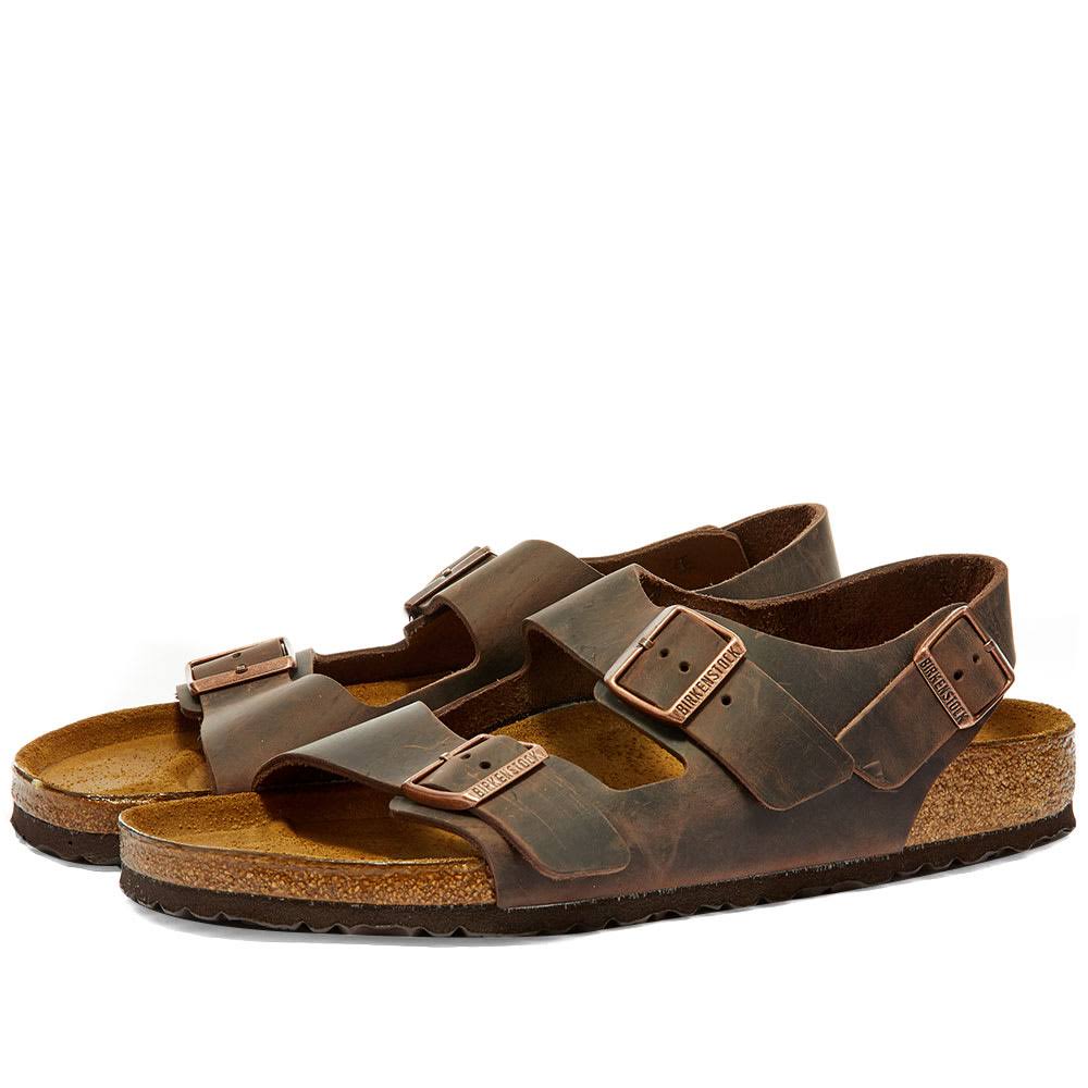 Birkenstock Milano Habana Oiled Leather