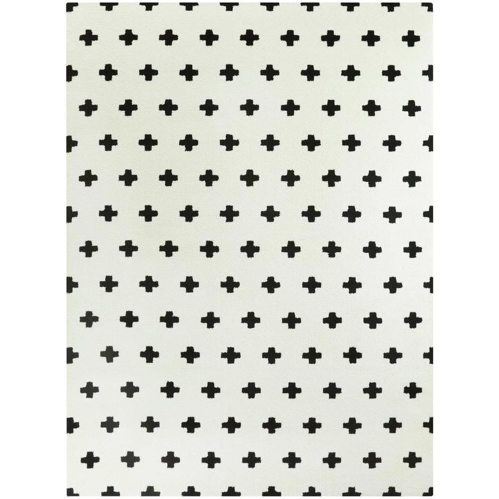 Balta Super Soft Plus Small Black 4 ft. x 6 ft. Area Rug