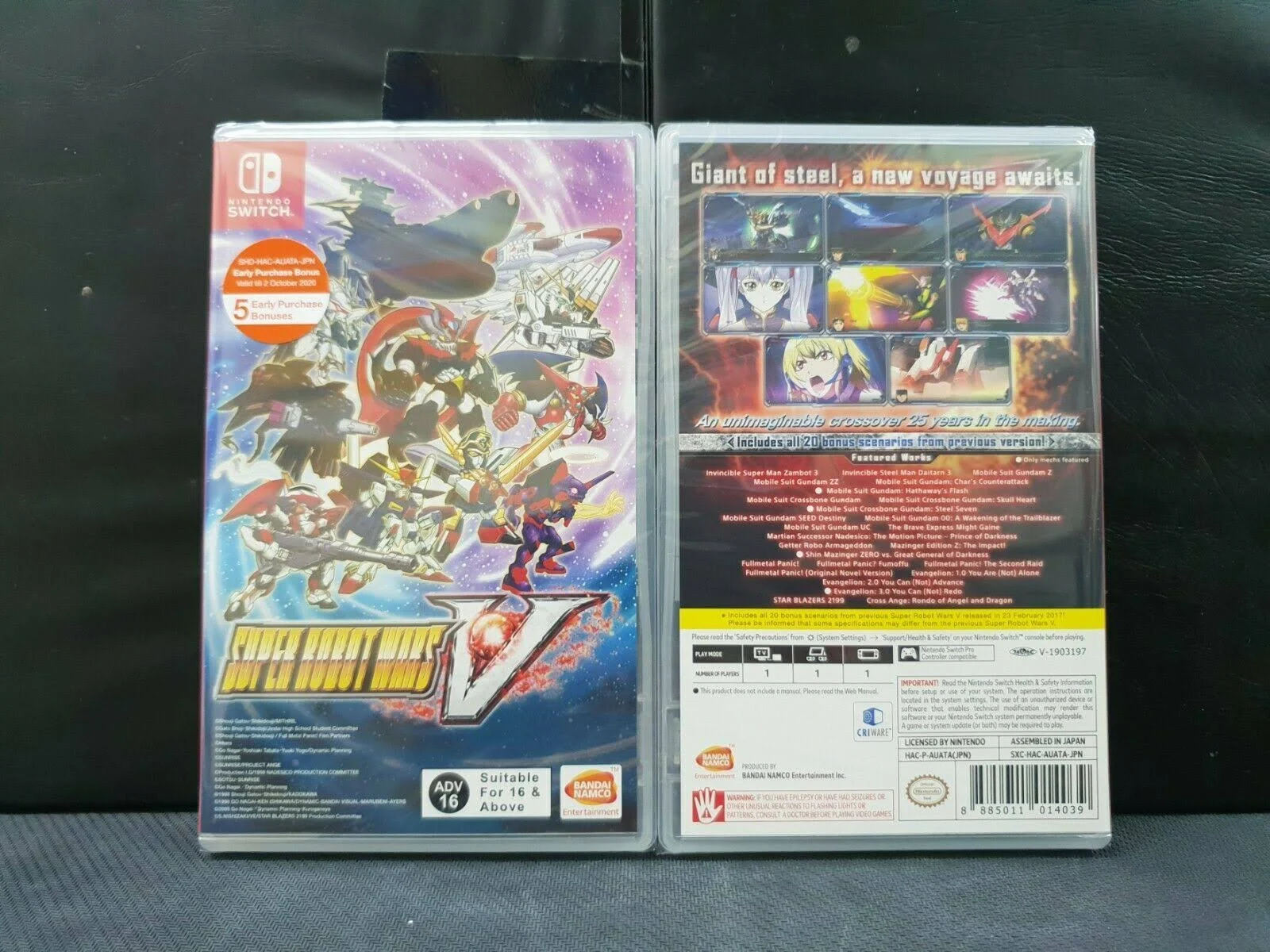 Nintendo Switch Game Super Robot Wars V [English]