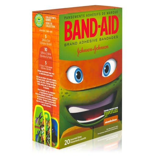 Band Aid 1115789 Teenage Mutant Ninja Turtles Assorted Sizes Bandage 2