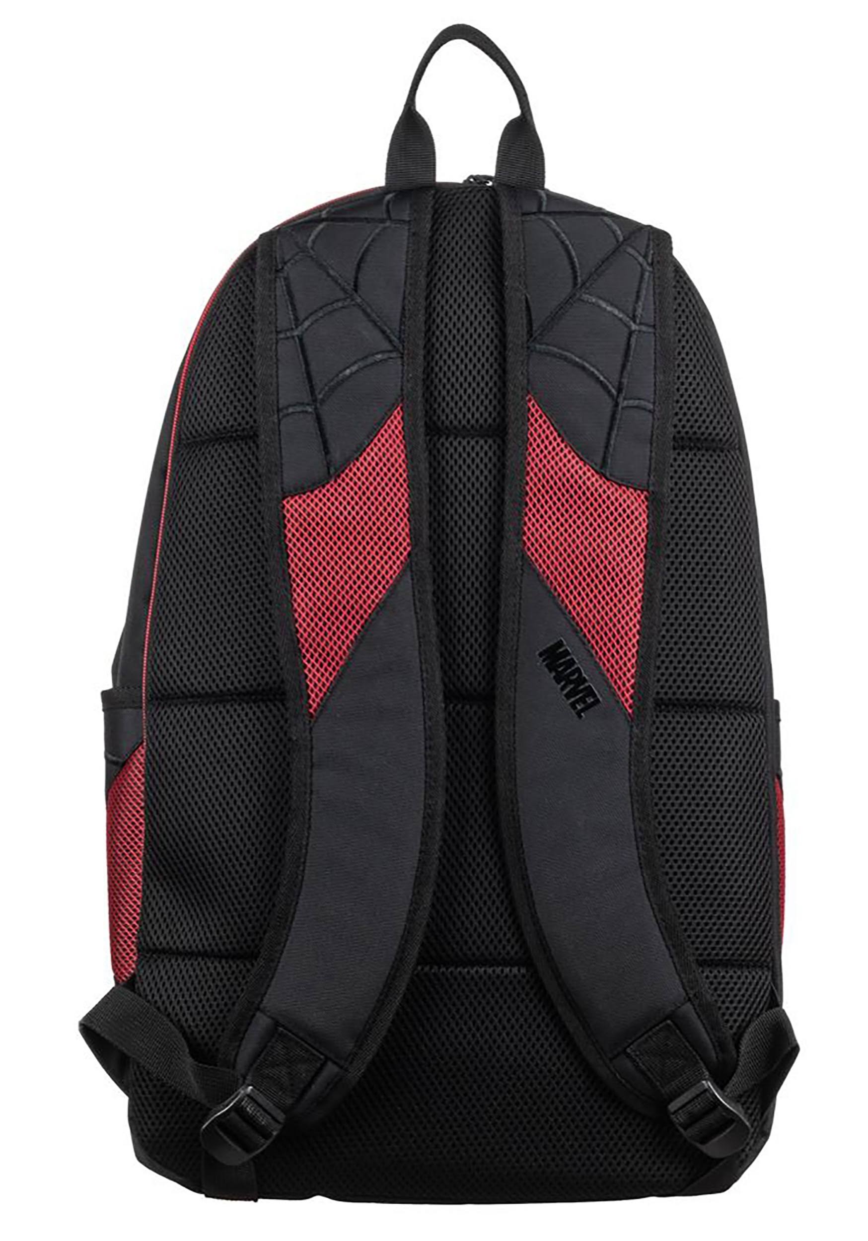 Spider-Man Black and Red Laptop Backpack
