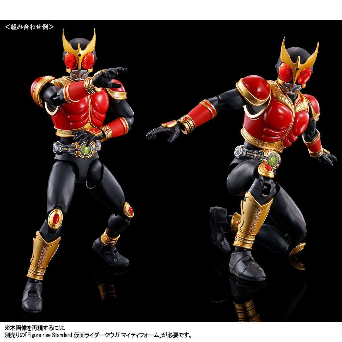Masked Rider Kuuga Amazing Mighty and Rising Mighty Parts Set Figure-rise Standard Model Kit