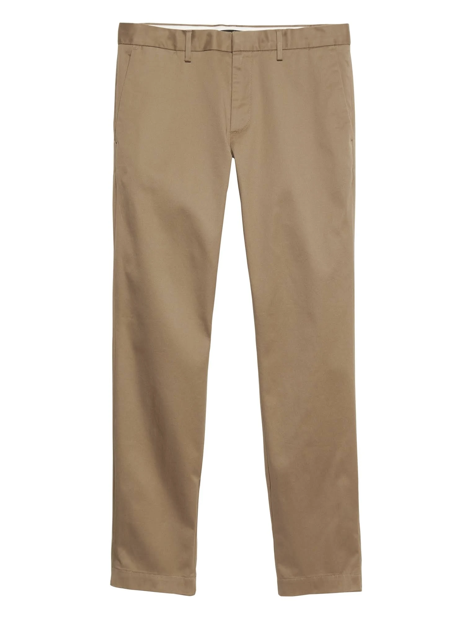 Banana Republic Men's Emerson Straight Rapid Movement Chino Pant Airforce Khaki Size 28W 28L