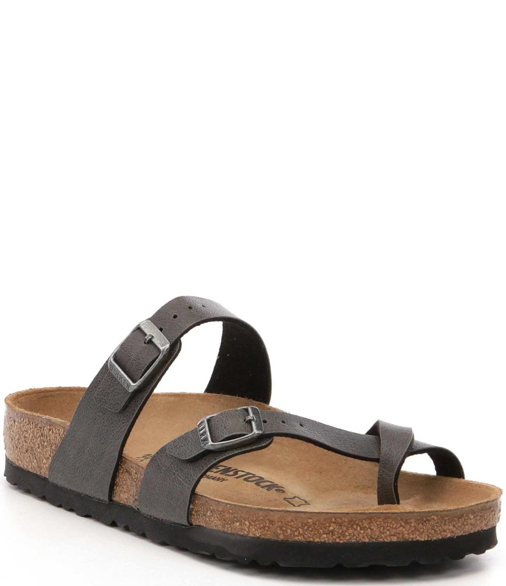 Birkenstock Women's Mayari Birko-Flor Pull Up Anthracite