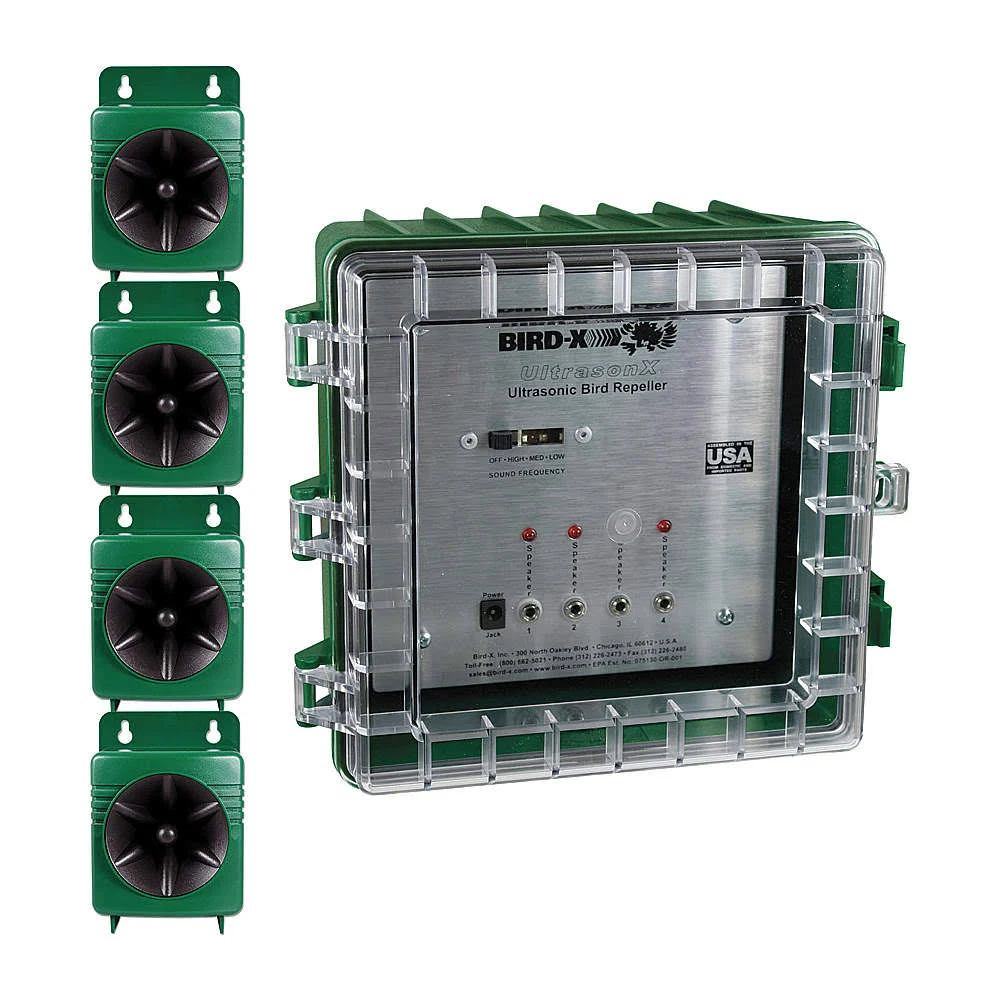 Bird-X USX Ultrason-X Ultrasonic Bird Repeller