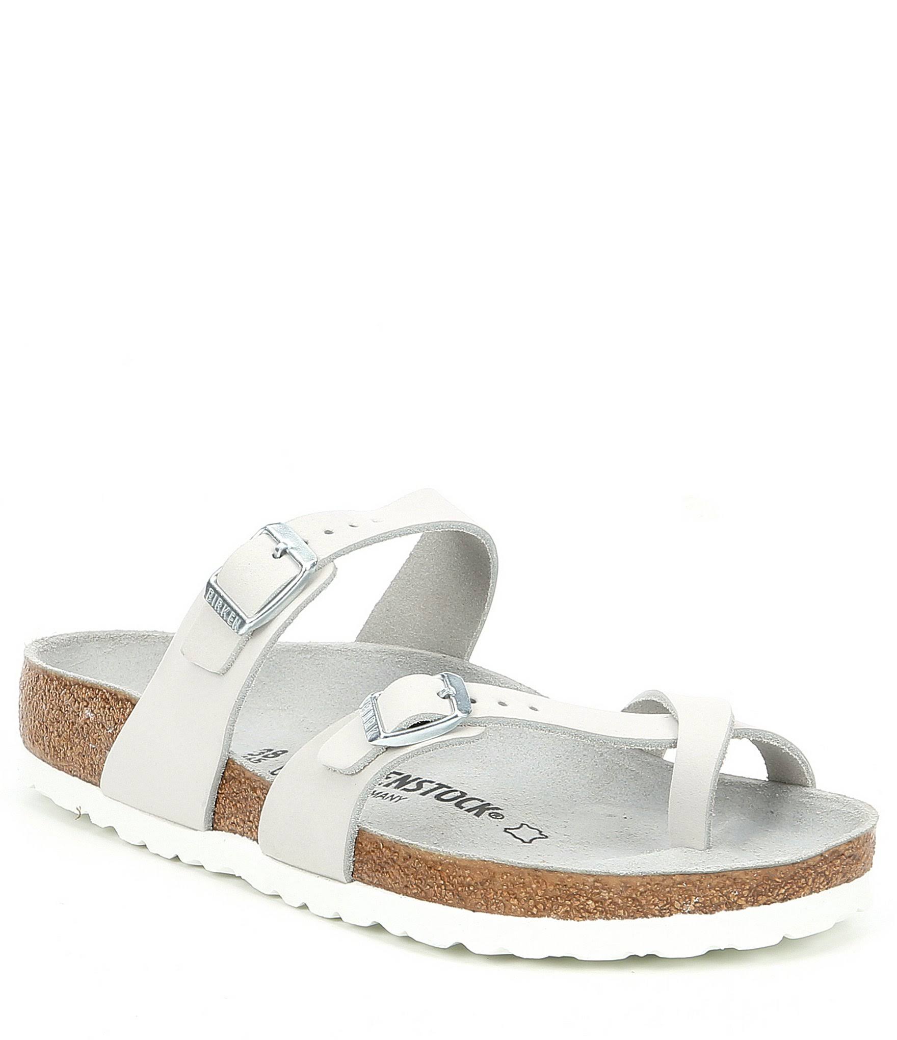 Birkenstock Women's Mayari (38 White Nubuck)